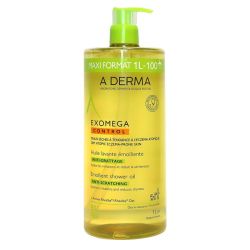 A derma exomega control huile lavante émolliente anti-grattage fl pompe/1l