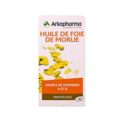 Arkogelules Huile Foie Morue 60