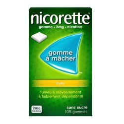 Nicorette 2Mg S/S Fruit Gom105