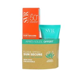 Svr Sun Secure Fluide Spf50+ 50ml + Apres Soleil 50ml Offert