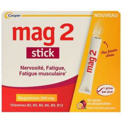 MAG 2 STICK ORODISPERSIBLE 30