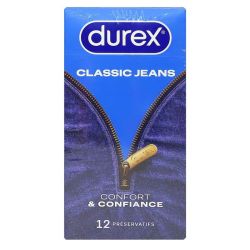 DUREX PRESERV CLASSIC JEANS X12
