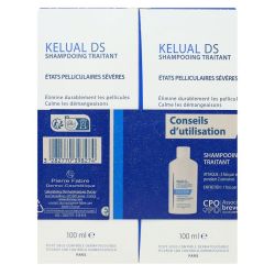 Ducray Kelual Ds Shampooing Traitant Antipellicullaire 100ml X2