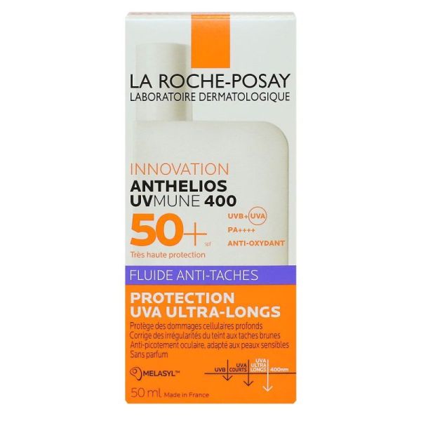 Anthelios 50+ Uvmune 400 Fluide Anti-taches 50ml