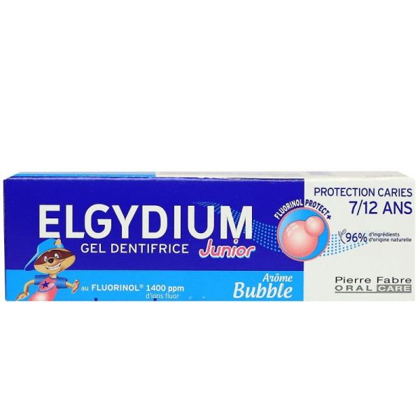 Elgydium Junior Gel Dentifrice Bubble 50ml
