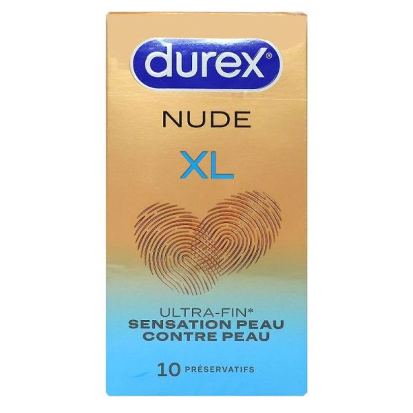 DUREX Nude XL x10