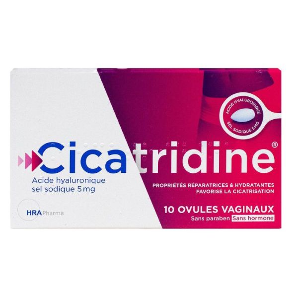 CICATRIDINE OVULE VAG GELU 10
