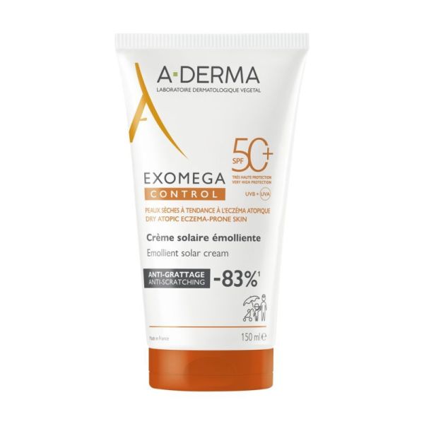 A Derma Exomega Control Cr Emoll Spf50+   150 Ml