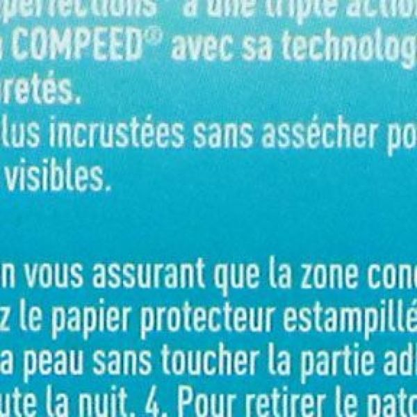 Compeed Patch A/Imperf Purifiant 7
