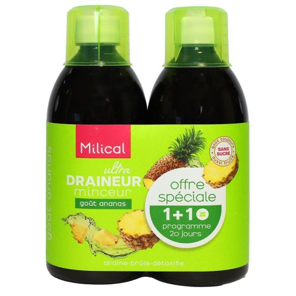 DRAINEUR ULT.ANANAS LOT2 500ML