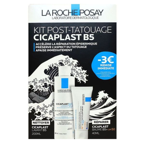 Cicaplast Baume 40ml + Lavant 200ml