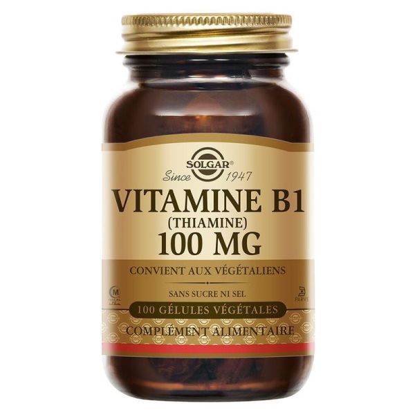 Solgar Vit B1 100Mg Gelul Veg100