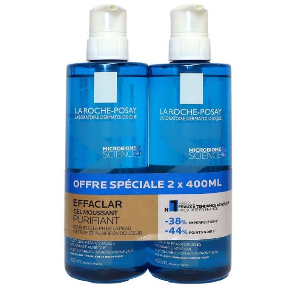 EFFACLAR GEL 400MLX2