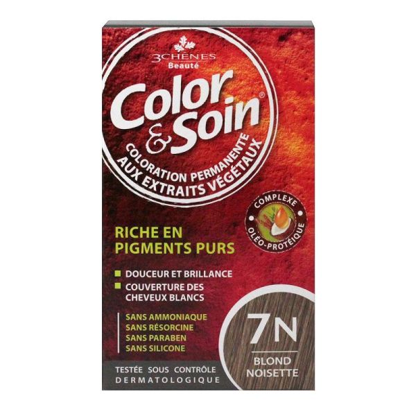 3 Chenes Color/Soin Bl Noisette 7N