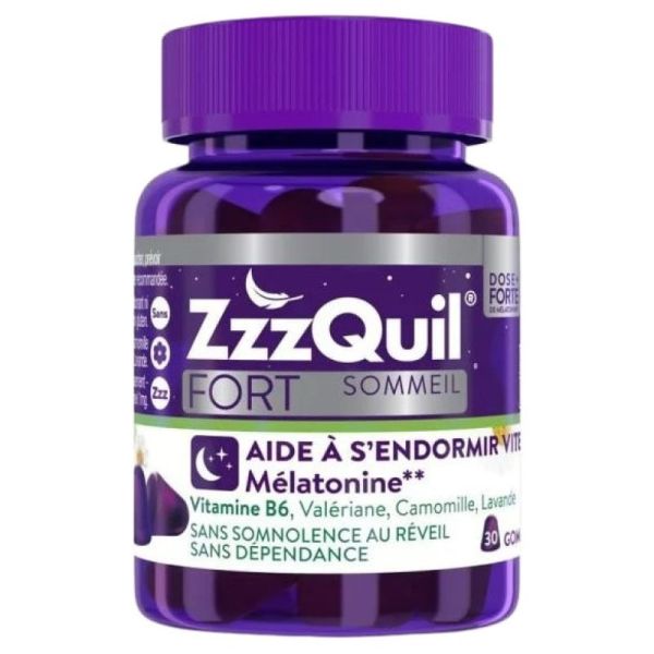 Zzzquil Fort Sommeil 30 Gommes