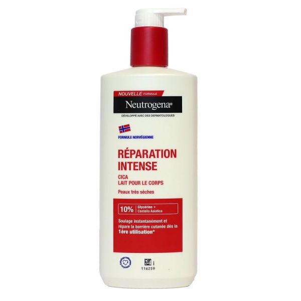Neutrogena Repar Intens Cica Lait 400Ml