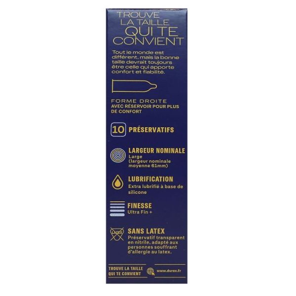 DUREX INTENSITY XL X10