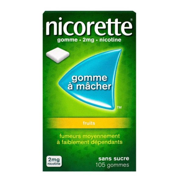 Nicorette 2Mg S/S Fruit Gom105