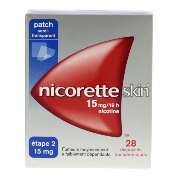 Nicoretteskin 15Mg/16H Disp 28