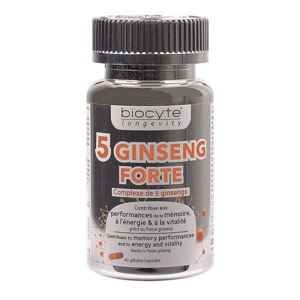 BIOCYTE 5 GINSENG FORTE GELUL 40