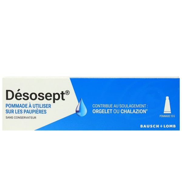 Desosept Pommade Ophtalmiq 15G
