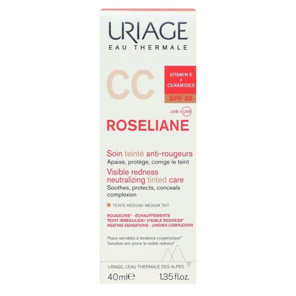 Uriage Roseliane Cc Cream Spf30 Creme Teintee 40ml
