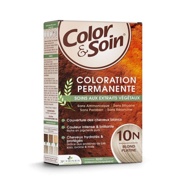 3 Chenes Color/Soin Bl Platine 10N