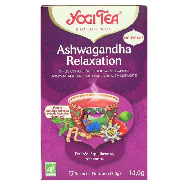 YOGI TEA ASHWAGANDHA RELAX SACH 17