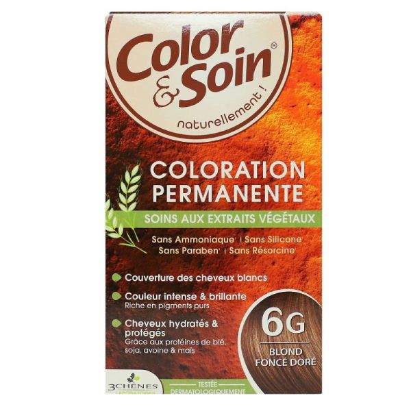 3 CHENES COLOR/SOIN BL FONC DORE6G