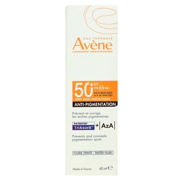 AVENE SOL SPF50+ A/PIGMENT 40ML