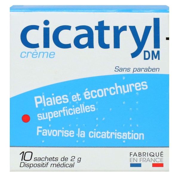 Cicatryl Dm Creme Sachet 2g 10