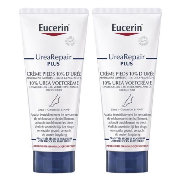 Eucerin Uree Pied 10% Cr 100Ml X2